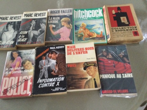 Lot livres policiers divers - policiers,