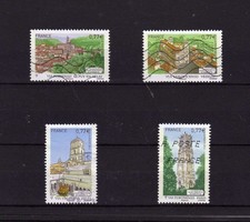 France 2012 Série "Les Chemins de St Jacques de Compostelle" 2012 oblitérée