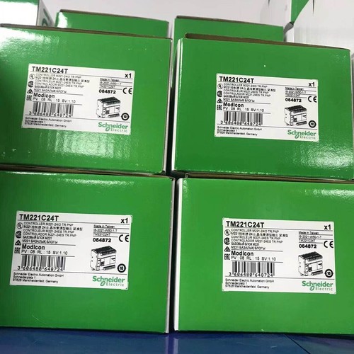 1pc schneider tm221c24t - tm221c24t, plc