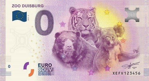 Billet touristique 2017 - billet, zoo