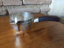 Casserole En Argent Massif, Poinçonné Minerve , Manche En Palissandre