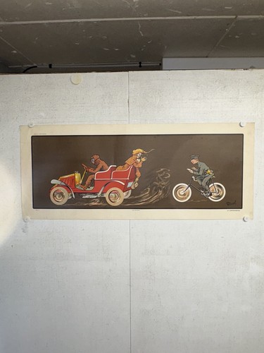 Rare affiche ancienne - , la