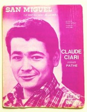 Partition vintage sheet music