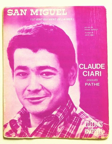 Partition vintage sheet music