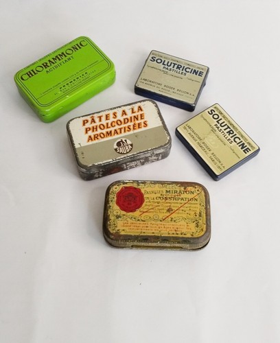 Lot anciennes boites de - 5,