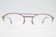 Lunettes BAJAZZO ANOUK 4 Bronze Argent Monture Demi-Contour Neuf