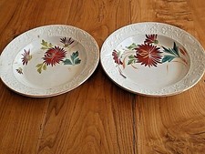 2 anciens plats creux  Nouvelles usines céramiques du Nord st AMAND