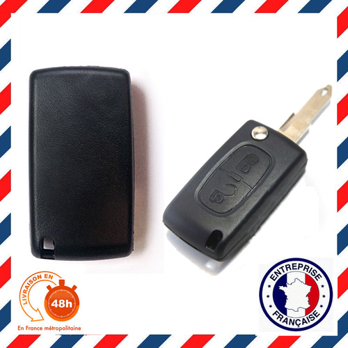 Coque clé plip boutons pour - clé,
