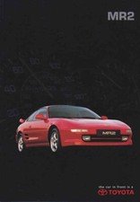 Catalogue Brochure Toyota MR2