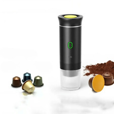 Machine à café expresso électrique portable sans fil-Voyage-Camping