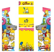 Stickers The Simpsons pour arcade Mame  + GIFTS