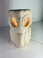 Lampe Tormos Pierre Sculpture Hibou chouette France 1960/70