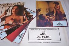lucio fulci LE MIEL DU DIABLE corrine clery  jeu photos cinema policier