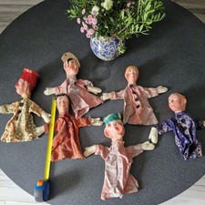 6 marionnettes  anciennes