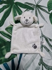 Doudou plat mouton blanc