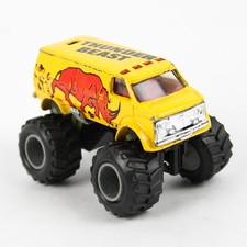 1986 Zee Toys P5004 California Van Thunder Beast Jouet En Métal Hong Kong