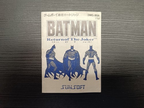 Notice seule batman return - seule,