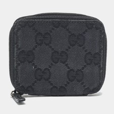Porte monnaie gucci noir en - noir,
