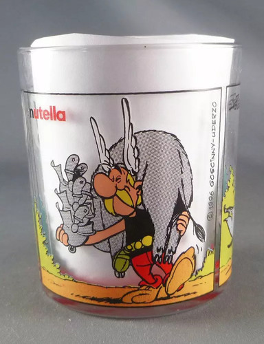 Asterix verre nutella - -,