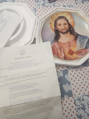 Franklin mint sacred heart - franklin,