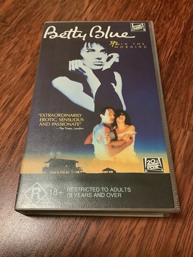 Betty blue vhs small - blue, box