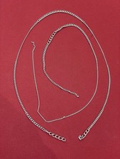 Paire Chaînes Argentée Pour Sac A Main Bijoux CHANEL