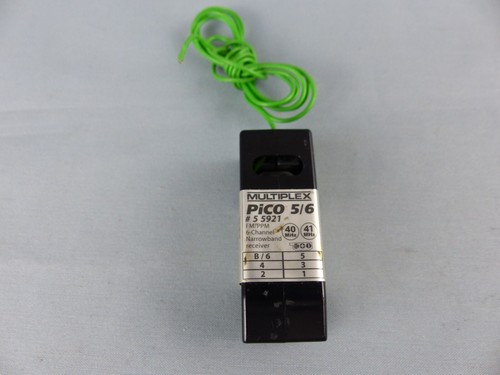 Multiplex récepteur pico 6 - multiplex, 5/6