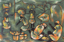TABLEAU ORIGINAL DE L'ARTISTE HAÏTIEN PAUL BEAUVOIR 16x24inc - ART HAÏTIEN