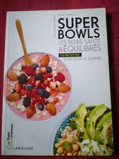 Lot Deux Livres Super Bowls Et Agar Agar Secret Minceur