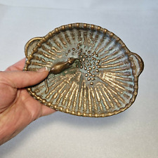 🔅vide-poche  en bronze décor d'une souris