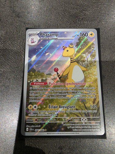Carte pokémon pharamp - pharamp, ar