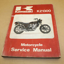MANUEL REVUE TECHNIQUE D ATELIER KAWASAKI Z 1300 CARBUS 1979-1982 EN ANGLAIS