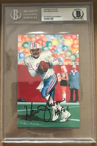 Warren moon oilers - warren, goal