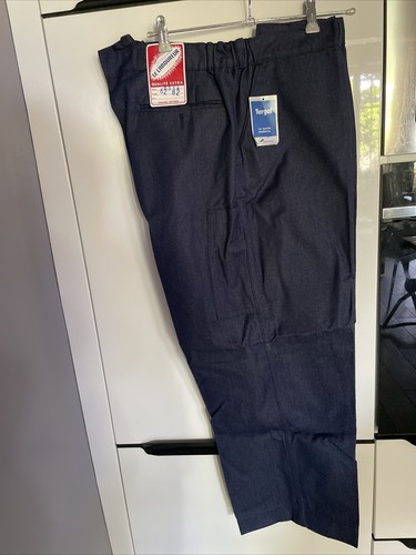 Ancien pantalon bleu - ancien, de