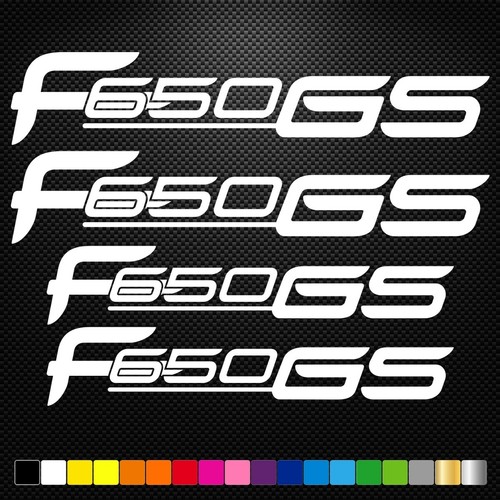 Bmw f650 4 stickers - bmw, gs