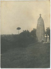 Bretagne. Finistère. Menhir
