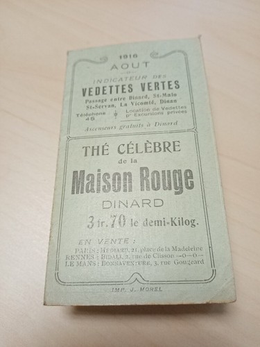 1916 guide indicateur - ,
