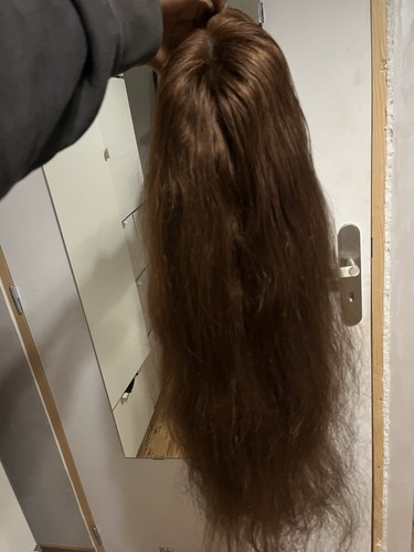 Perruque cheveux humain - cheveux,