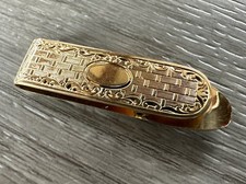 Pince à Cravate ancienne  - Plaqué or