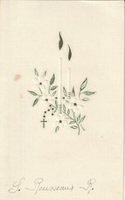 X26 Ancien carte MENU  Gaufré