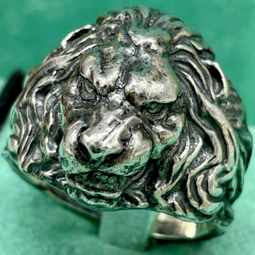 Bague homme tête lion - bague,