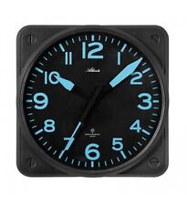 Pendule murale Atlanta noire