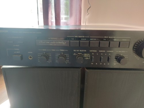 Denon pma 737 amplifier - denon,