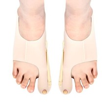 Une paire de Correcteurs d'Hallux Valgus avec Plaque Ajustable pour Soulager ...