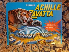 Affiche Cirque ACHILLE ZAVATTA
