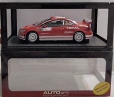 Peugeot 307 WRC Gronholm Rally Monte Carlo 2004 Autoart ref 80455