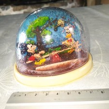 vintage BOULE A NEIGE snow globe mobile DISNEY années 1960 -   MICKEY et donald