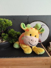 peluche musicale girafe vache