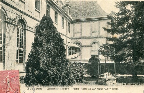 Carte bonneval ancienne abbaye - carte,