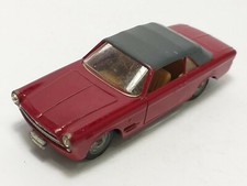 RARE Vintage 1/43 SOLIDO Rouge FIAT 2300/S CABRIOLET GHIA Ref.133